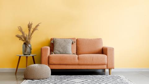 color berel 2025 amarillo maiz en sala naranja